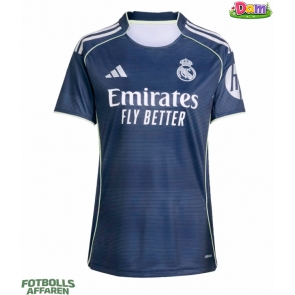 Real Madrid Bortatröja Kvinnor 2025-26 Kortärmad